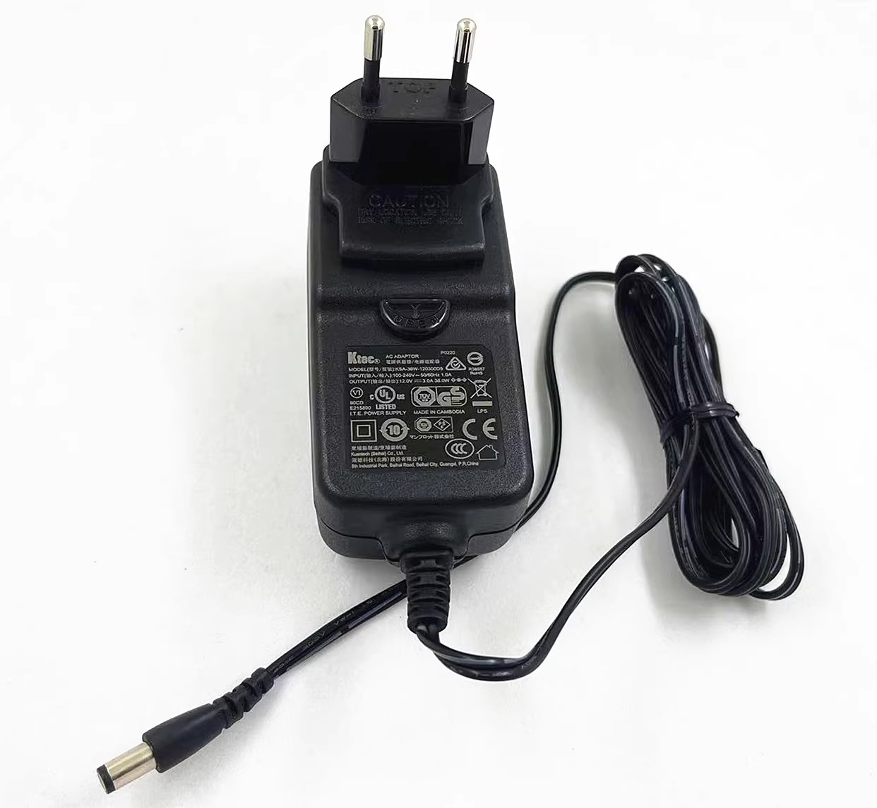 *Brand NEW* Ktec 100-240V 50-60Hz 12.0V 3.0A 36.0W AC/DC ADAPTER *Brand NEW* Ktec 100-240V 50-60Hz 12.0V 3.0A 36.0W AC/DC ADAPTER
